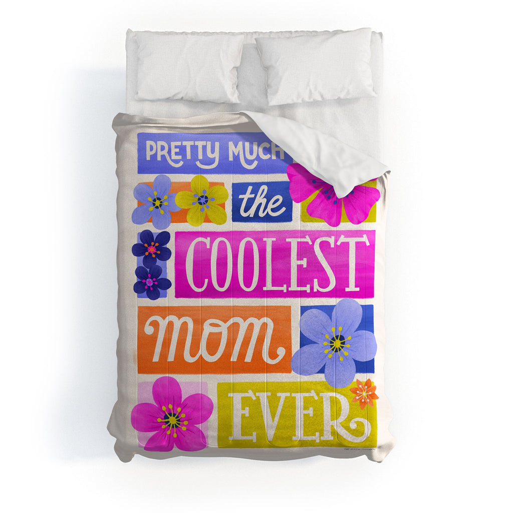 Seta Zakian Coolest Mom Ever Comforter