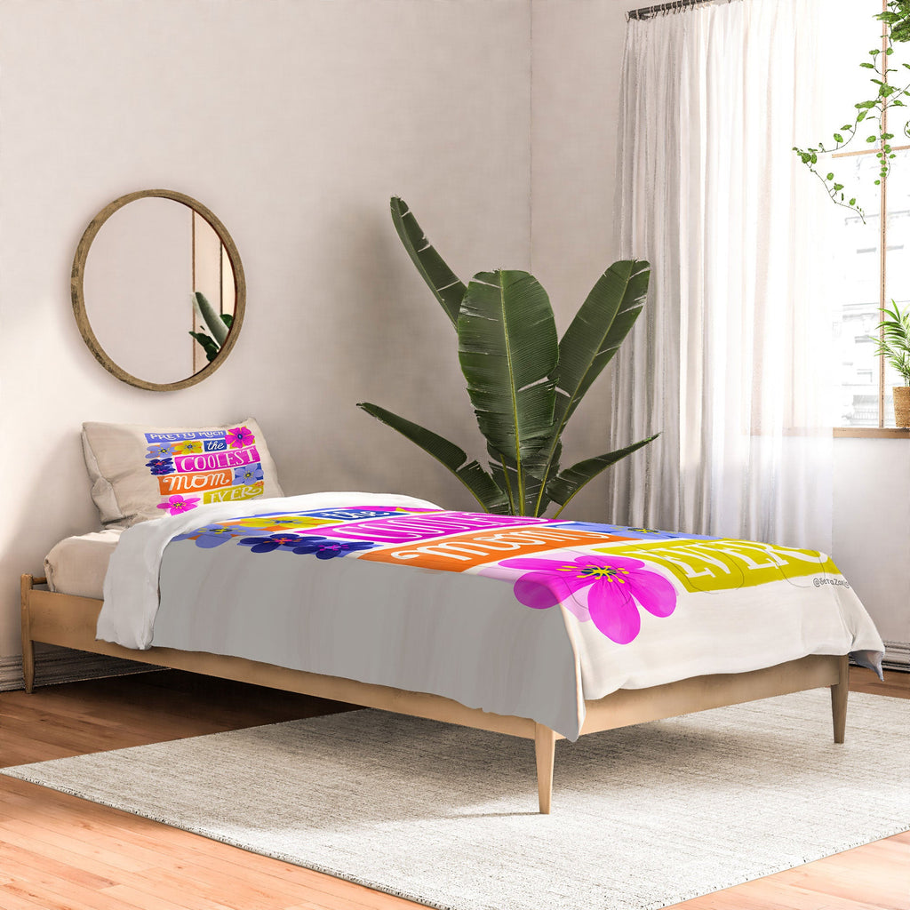 Seta Zakian Coolest Mom Ever Comforter