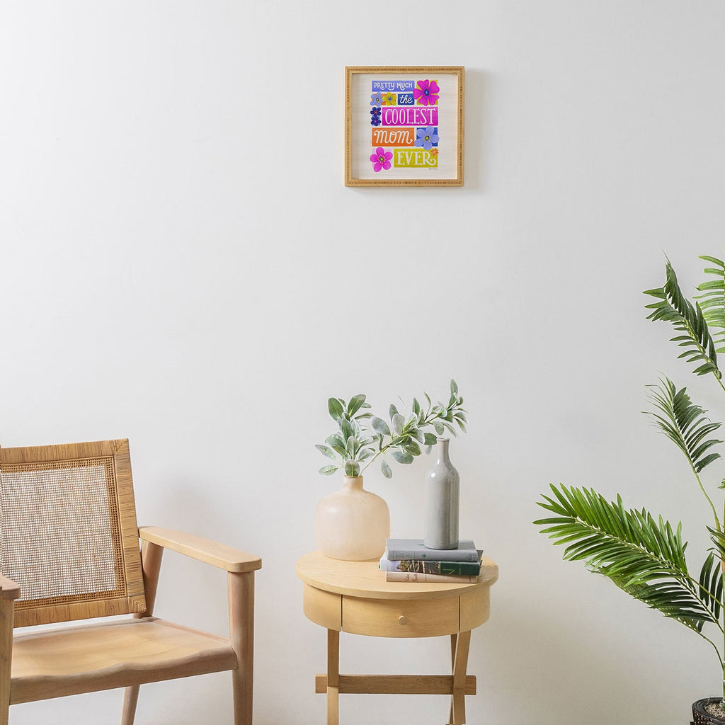 Seta Zakian Coolest Mom Ever Framed Wall Art