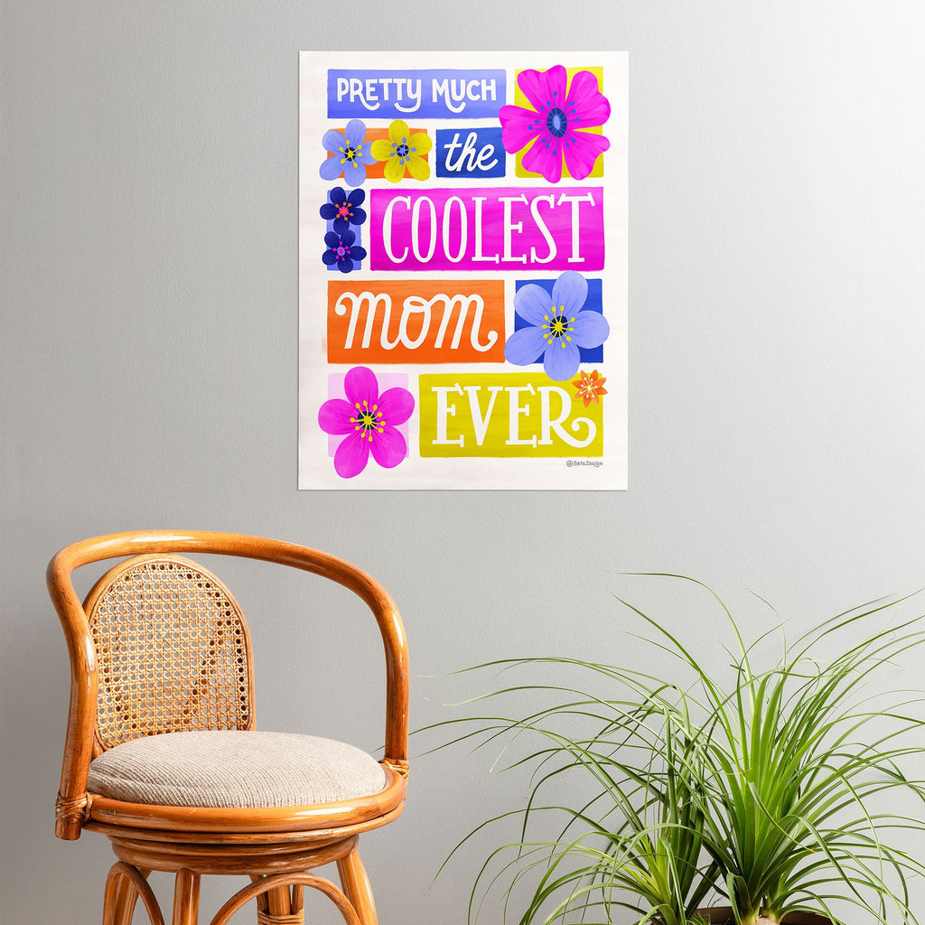 Seta Zakian Coolest Mom Ever Poster