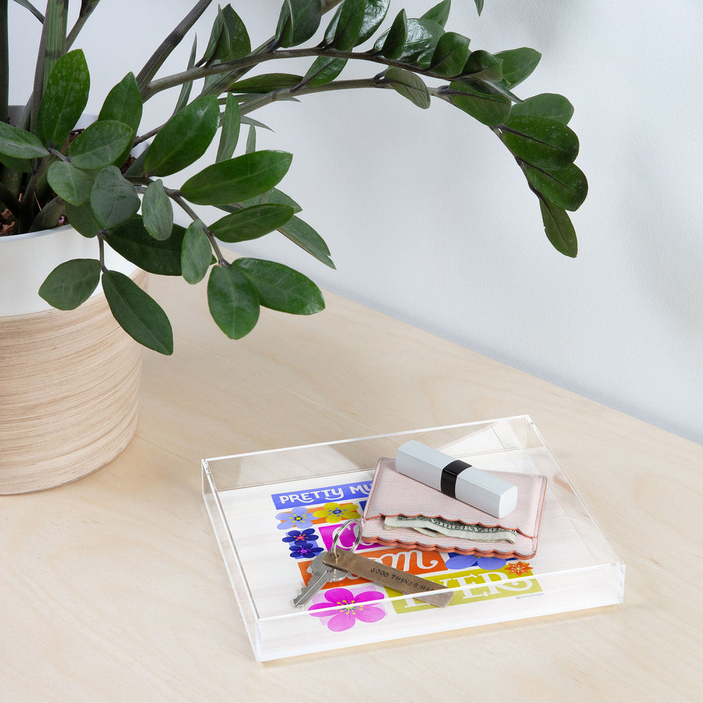 Seta Zakian Coolest Mom Ever Acrylic Tray
