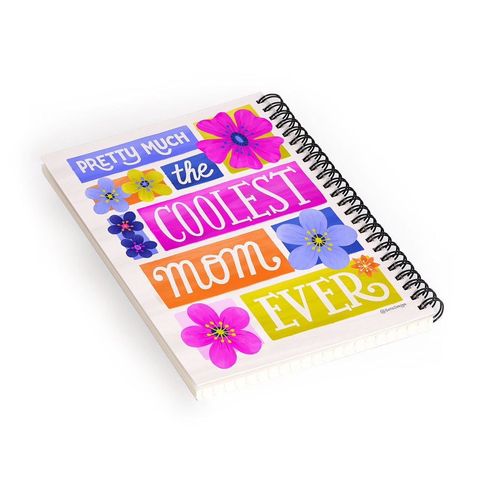 Seta Zakian Coolest Mom Ever Spiral Notebook