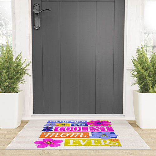 Seta Zakian Coolest Mom Ever Welcome Mat