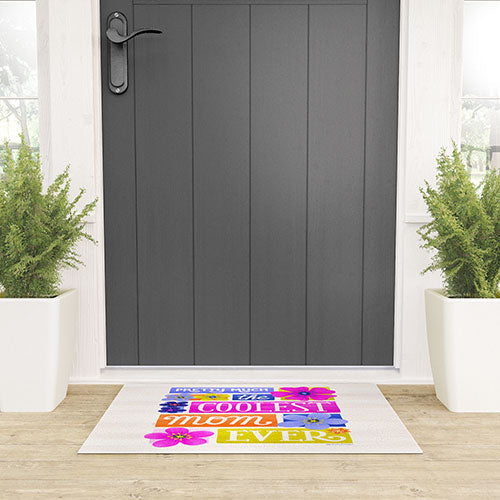 Seta Zakian Coolest Mom Ever Welcome Mat