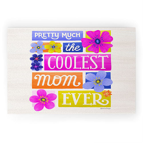 Seta Zakian Coolest Mom Ever Welcome Mat