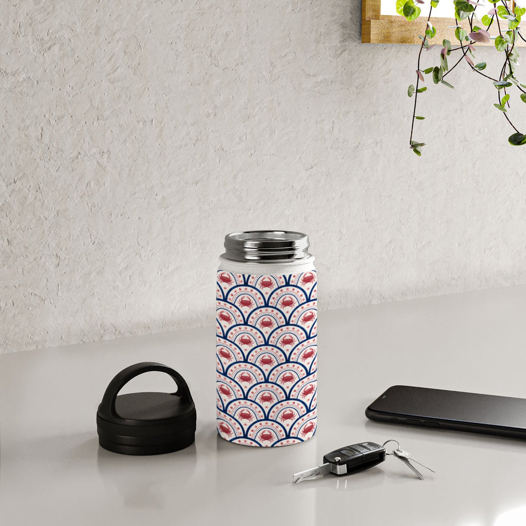 Seta Zakian Crab Scallop pattern Water Bottle