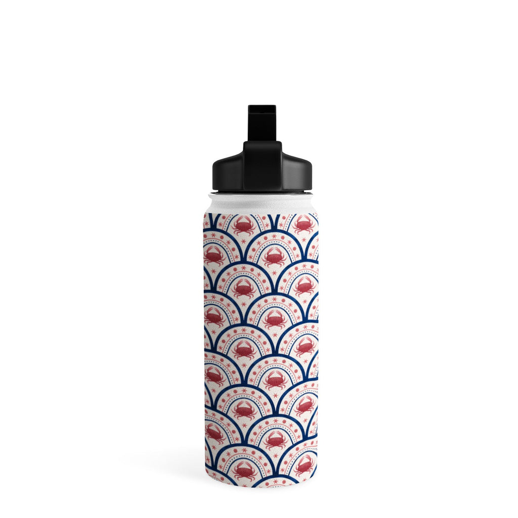 Seta Zakian Crab Scallop pattern Water Bottle