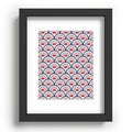 Seta Zakian Crab Scallop pattern Recessed Framing Rectangle