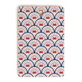 Seta Zakian Crab Scallop pattern Cutting Board Rectangle