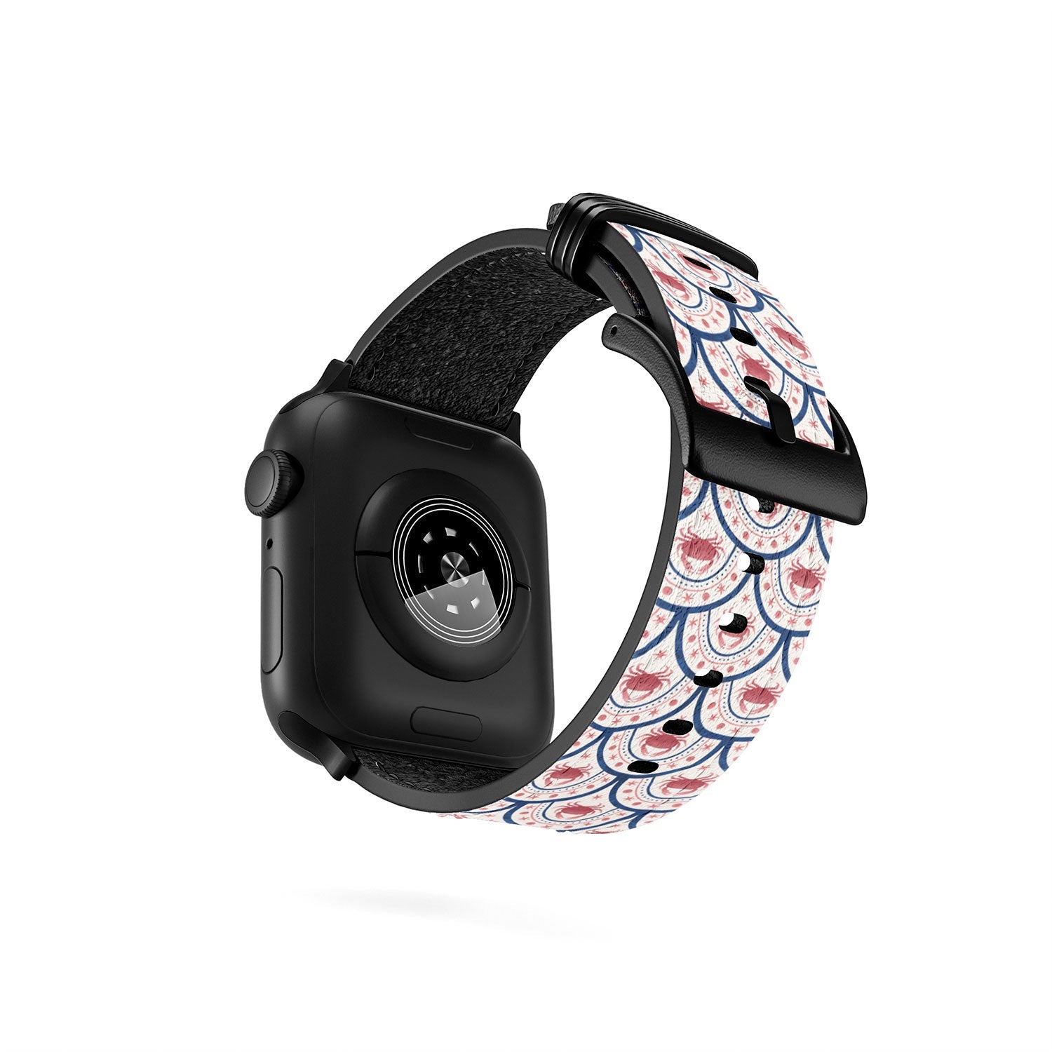 Seta Zakian Crab Scallop pattern Apple Watch Band