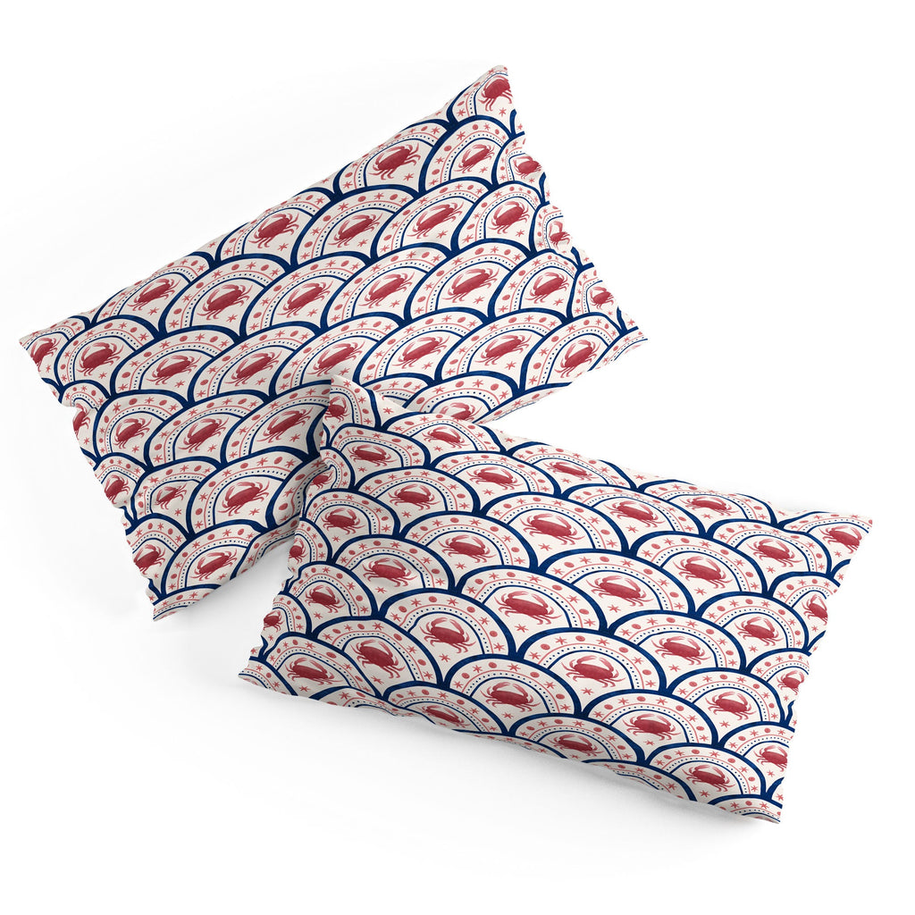Seta Zakian Crab Scallop pattern Pillow Shams