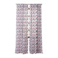 Seta Zakian Crab Scallop pattern Sheer Window Curtain