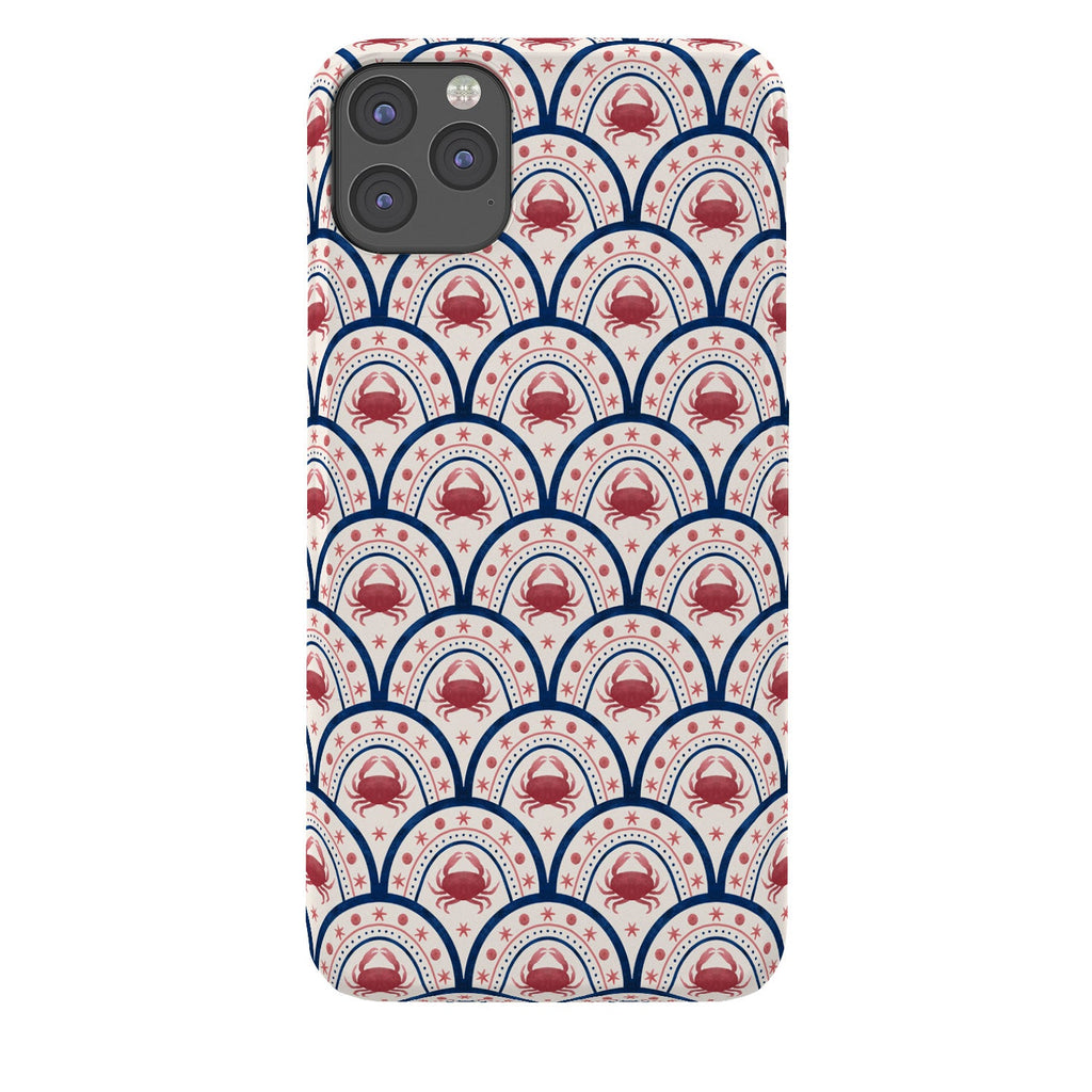 Seta Zakian Crab Scallop pattern Phone Case