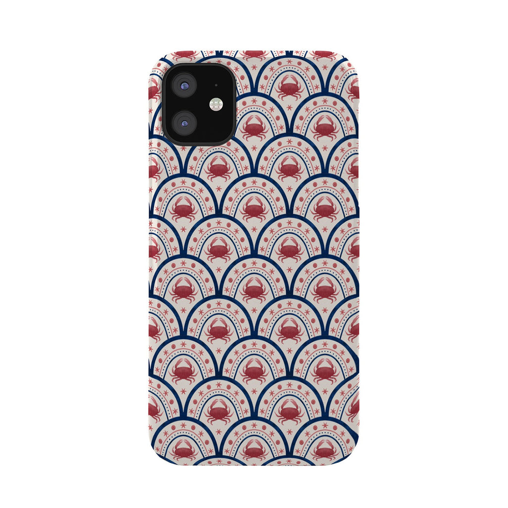 Seta Zakian Crab Scallop pattern Phone Case