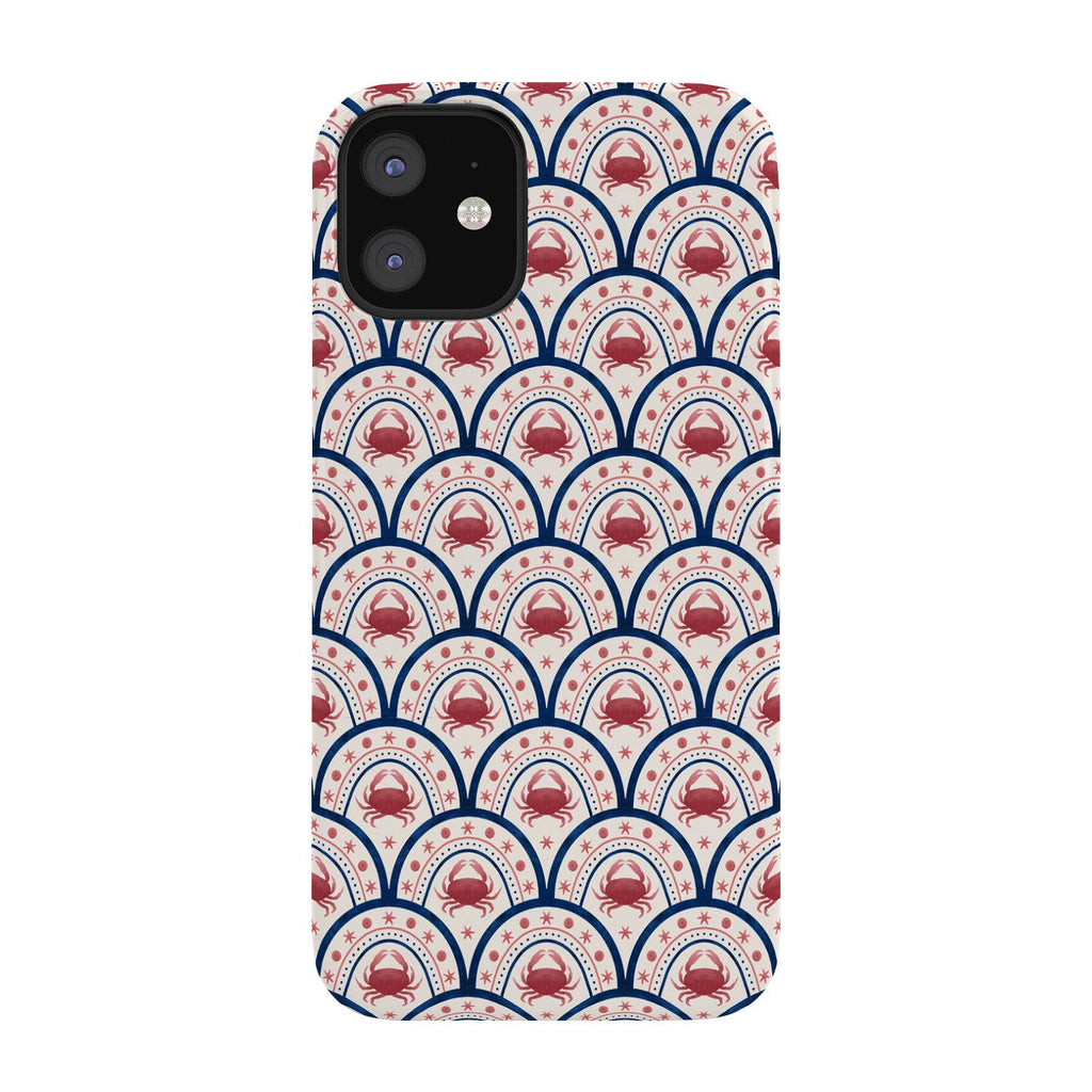 Seta Zakian Crab Scallop pattern Phone Case