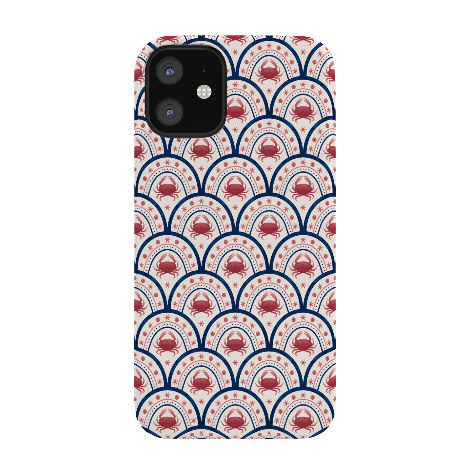Seta Zakian Crab Scallop pattern Phone Case