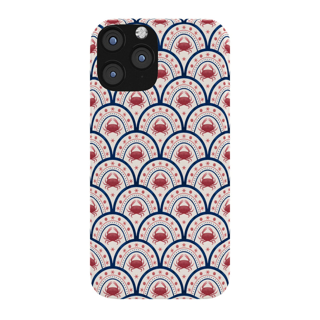 Seta Zakian Crab Scallop pattern Phone Case