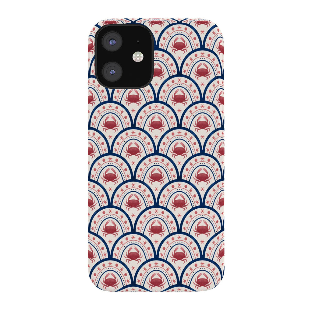 Seta Zakian Crab Scallop pattern Phone Case
