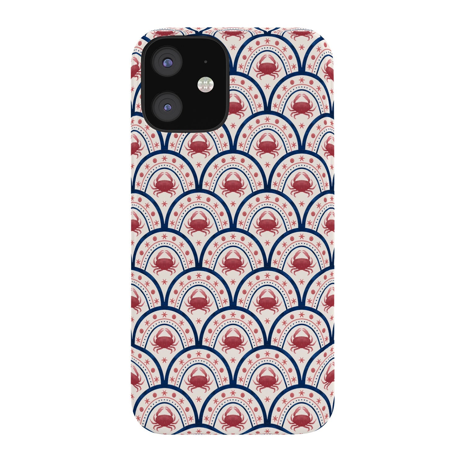 Seta Zakian Crab Scallop pattern Phone Case