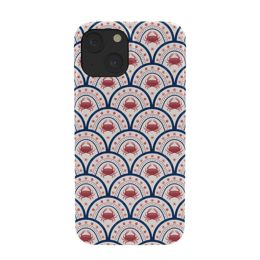 Seta Zakian Crab Scallop pattern Phone Case