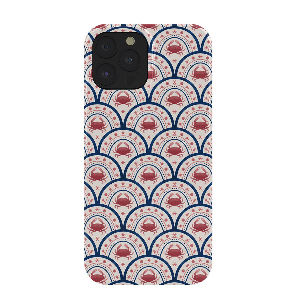 Seta Zakian Crab Scallop pattern Phone Case