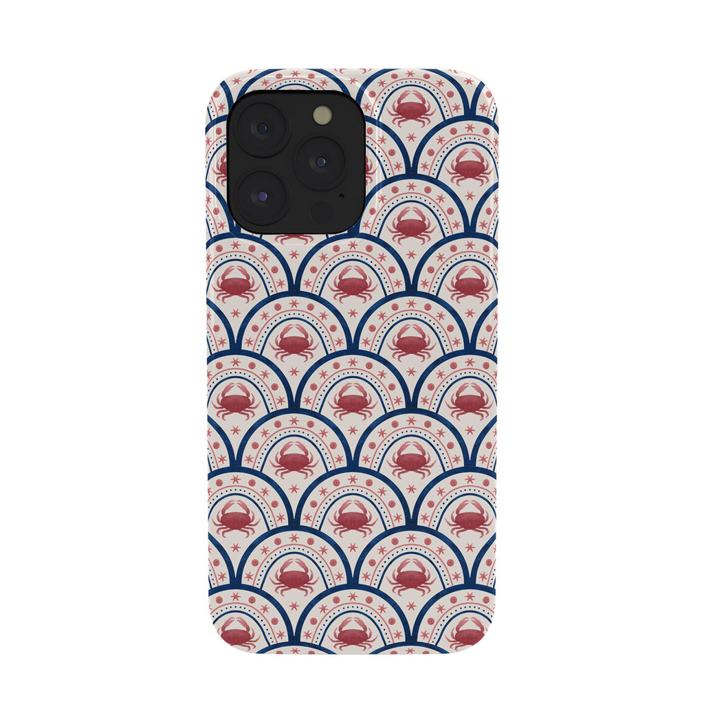Seta Zakian Crab Scallop pattern Phone Case