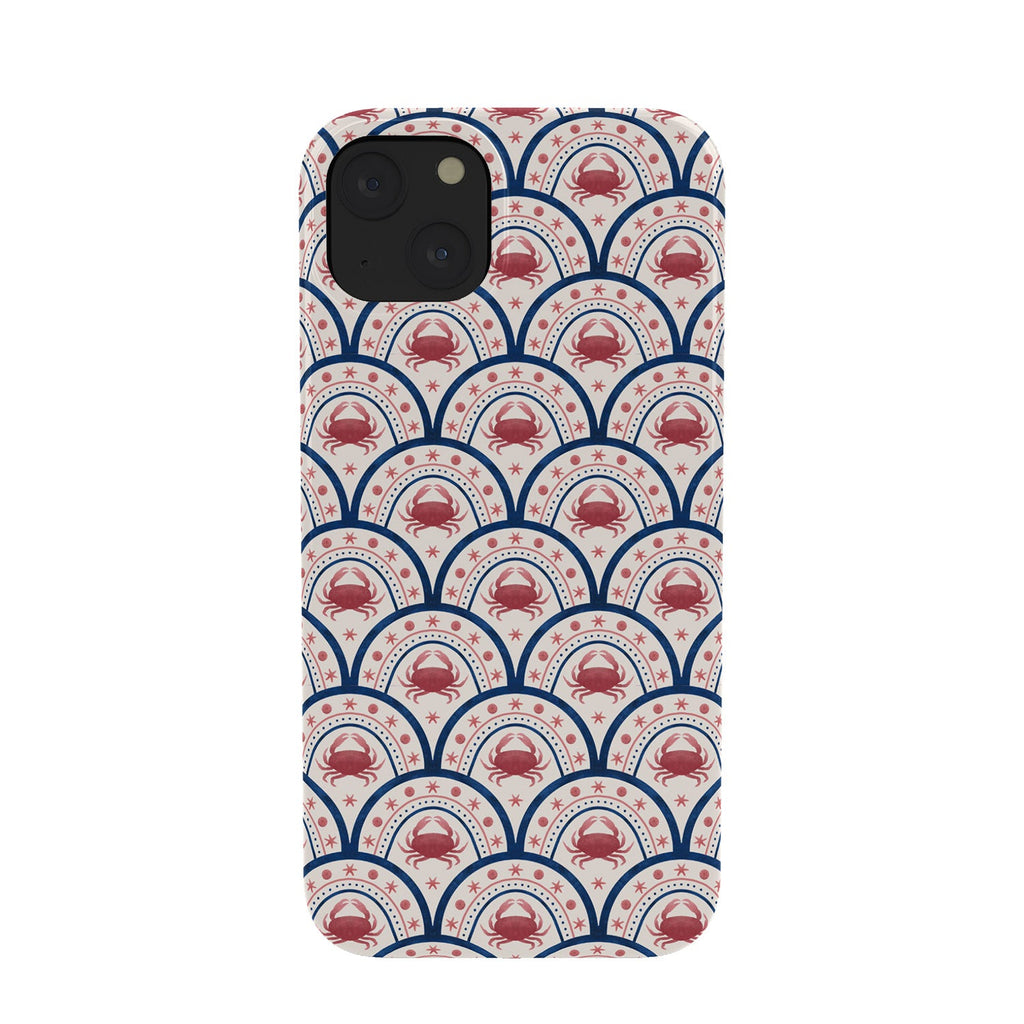 Seta Zakian Crab Scallop pattern Phone Case