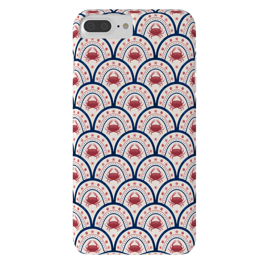 Seta Zakian Crab Scallop pattern Phone Case