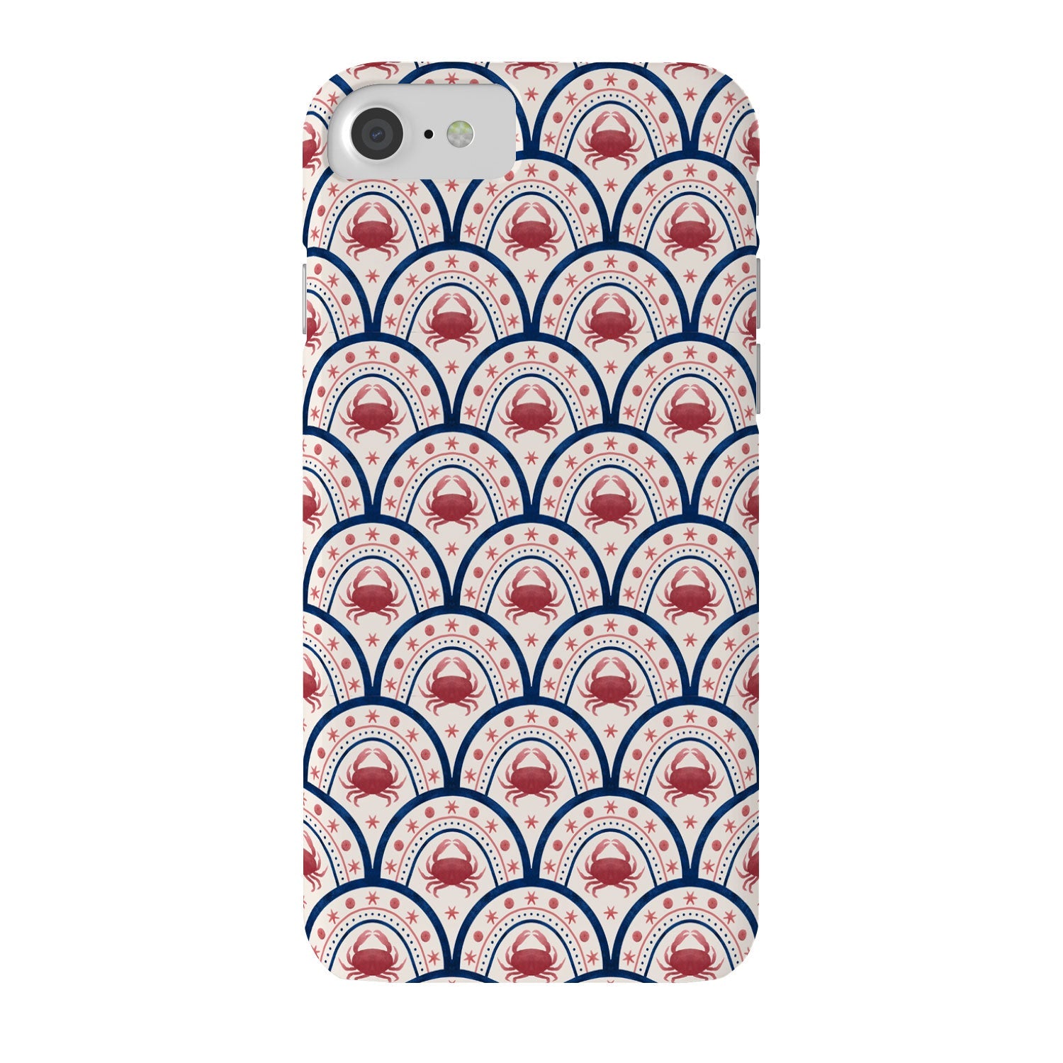 Seta Zakian Crab Scallop pattern Phone Case