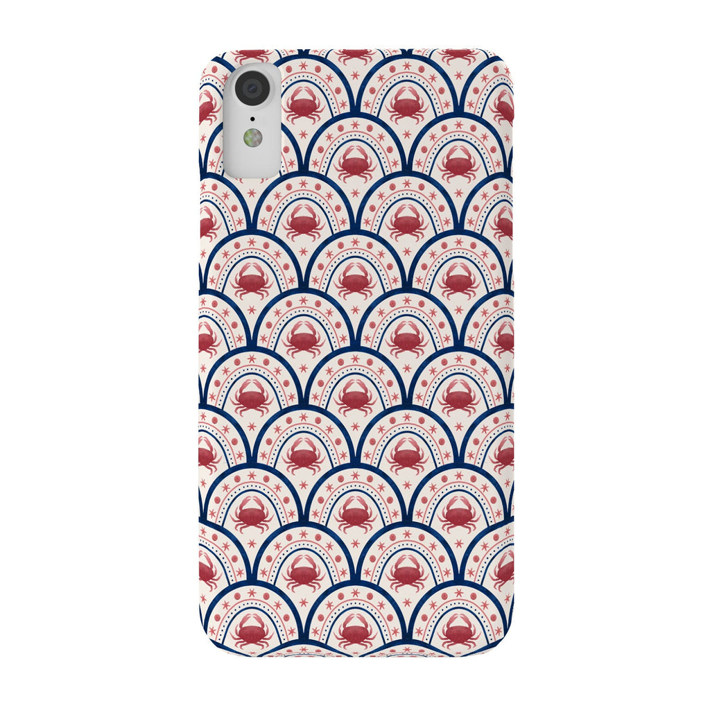 Seta Zakian Crab Scallop pattern Phone Case
