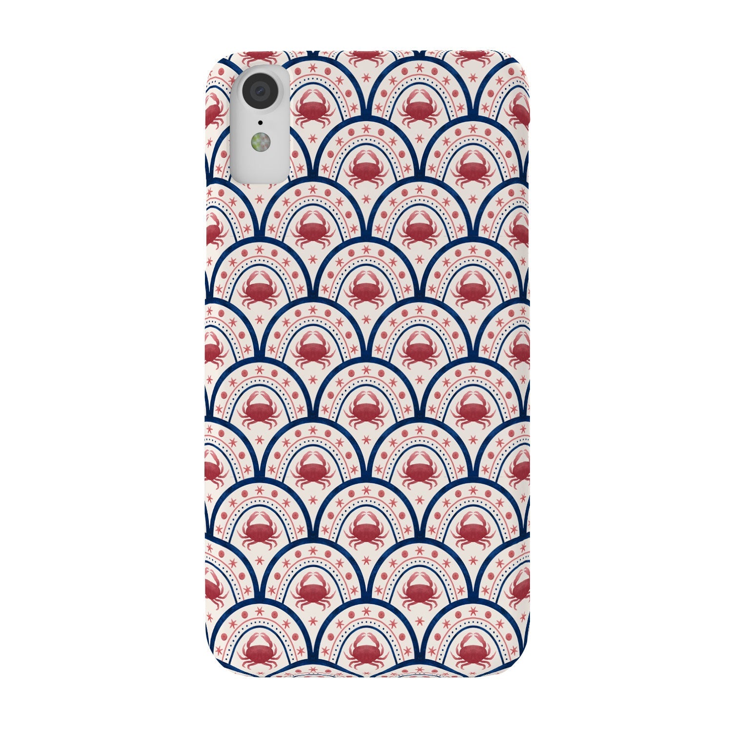 Seta Zakian Crab Scallop pattern Phone Case