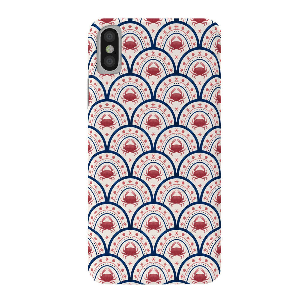 Seta Zakian Crab Scallop pattern Phone Case