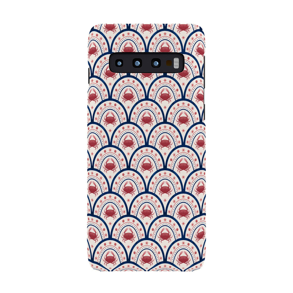 Seta Zakian Crab Scallop pattern Phone Case