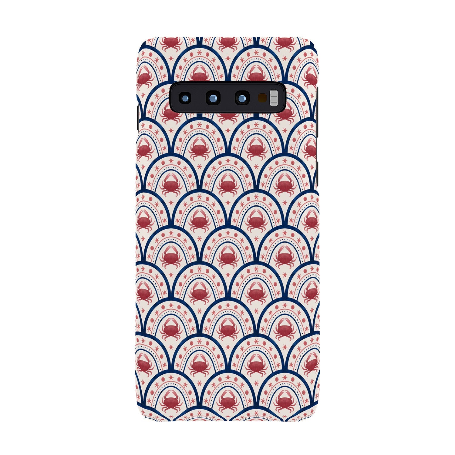 Seta Zakian Crab Scallop pattern Phone Case