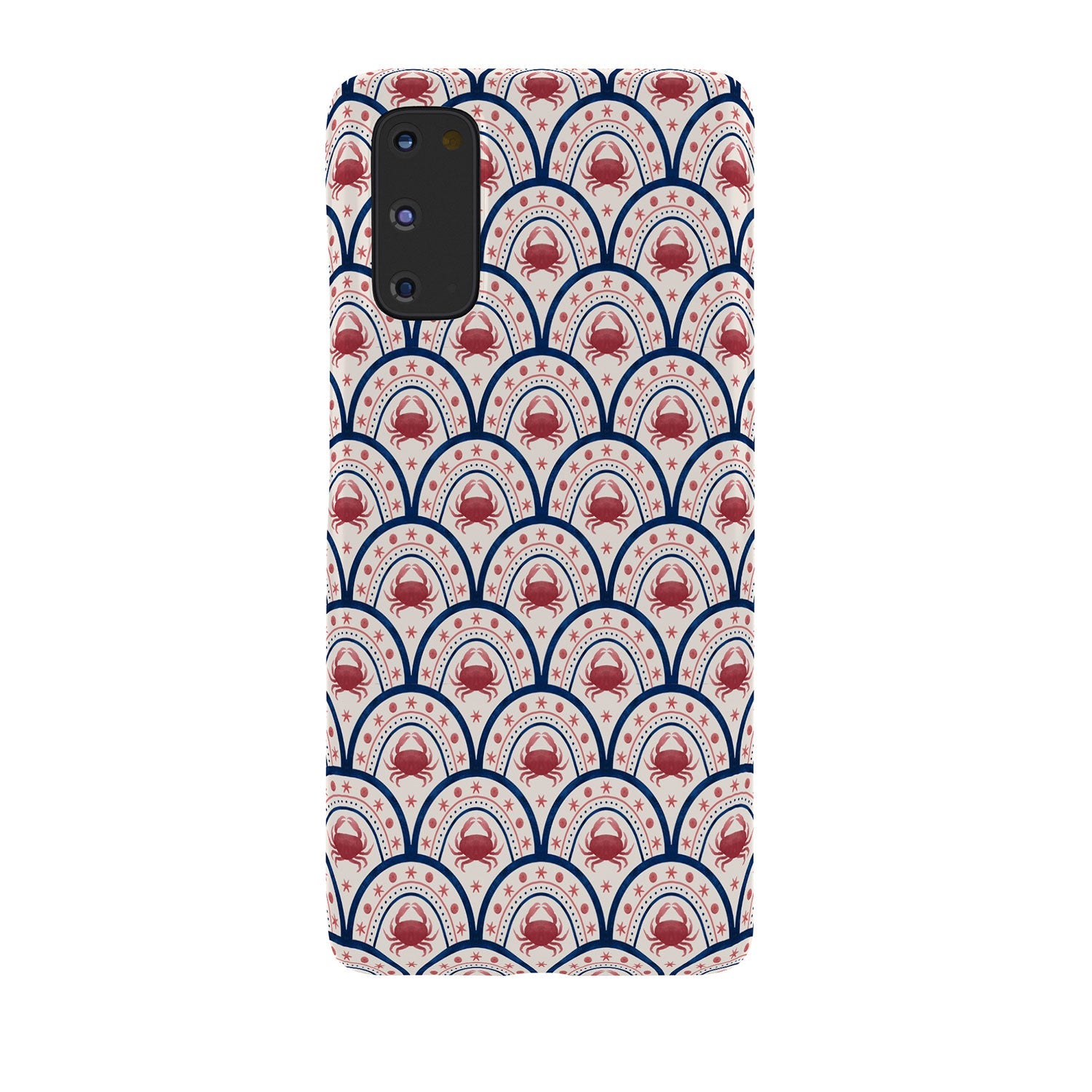 Seta Zakian Crab Scallop pattern Phone Case