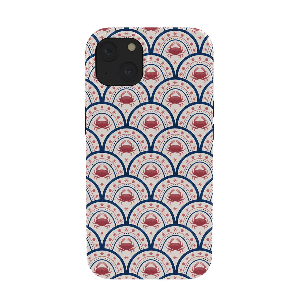 Seta Zakian Crab Scallop pattern Phone Case