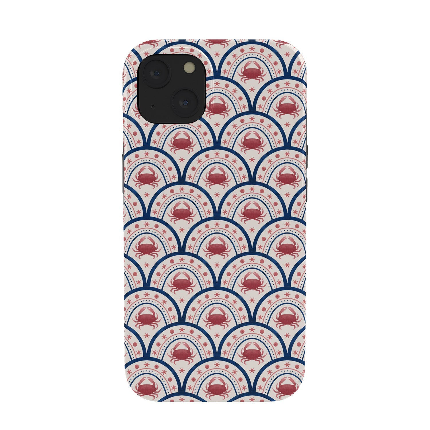Seta Zakian Crab Scallop pattern Phone Case