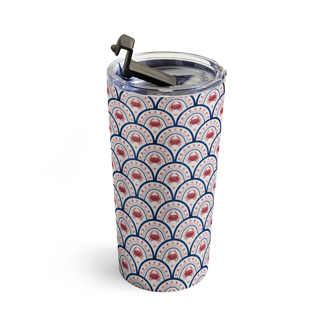 Seta Zakian Crab Scallop pattern Travel Mug