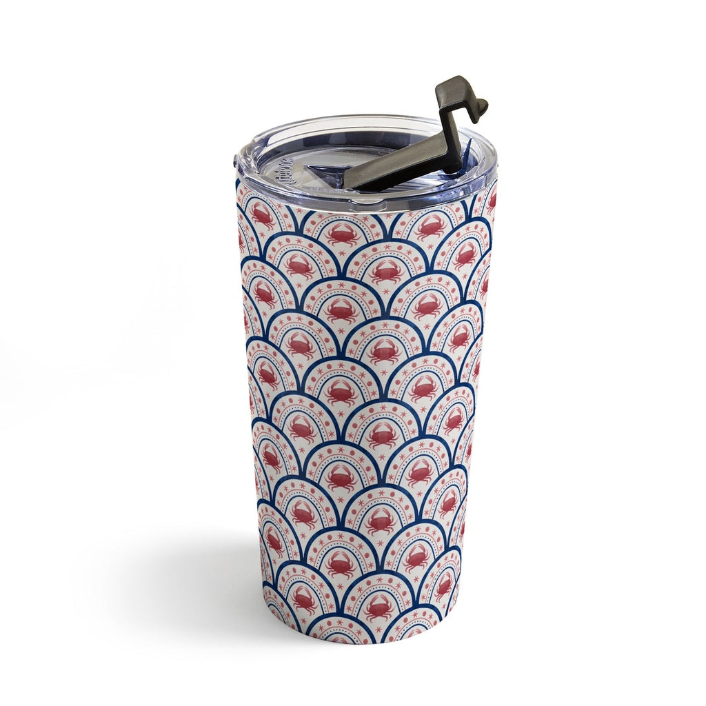 Seta Zakian Crab Scallop pattern Travel Mug