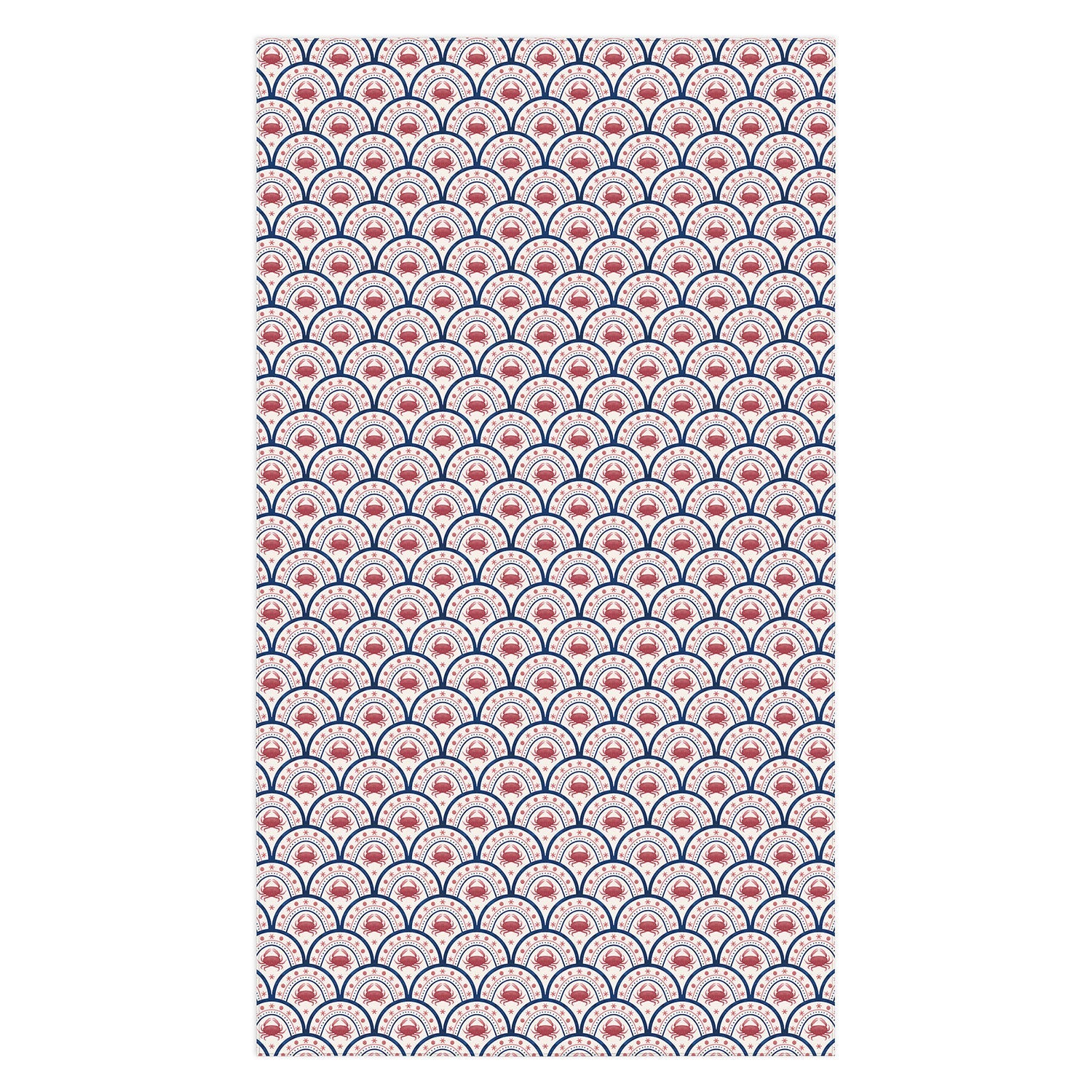 Seta Zakian Crab Scallop pattern Tablecloth