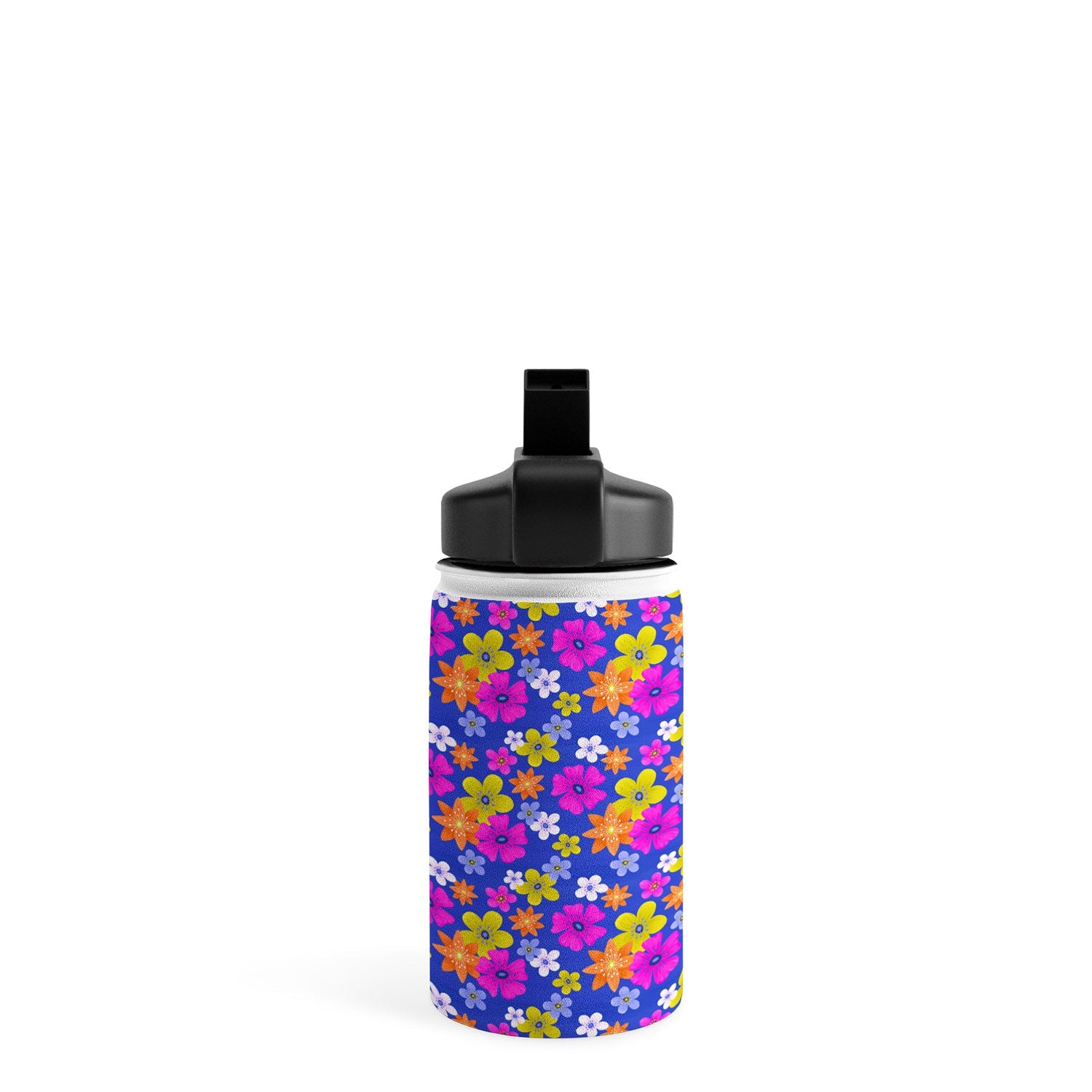 Seta Zakian Floral blue pattern Water Bottle