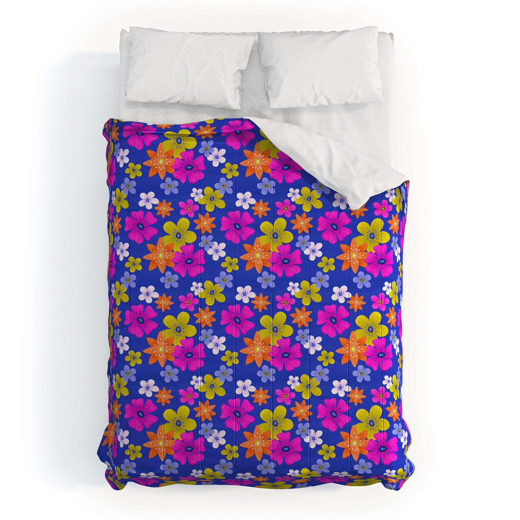 Seta Zakian Floral blue pattern Comforter