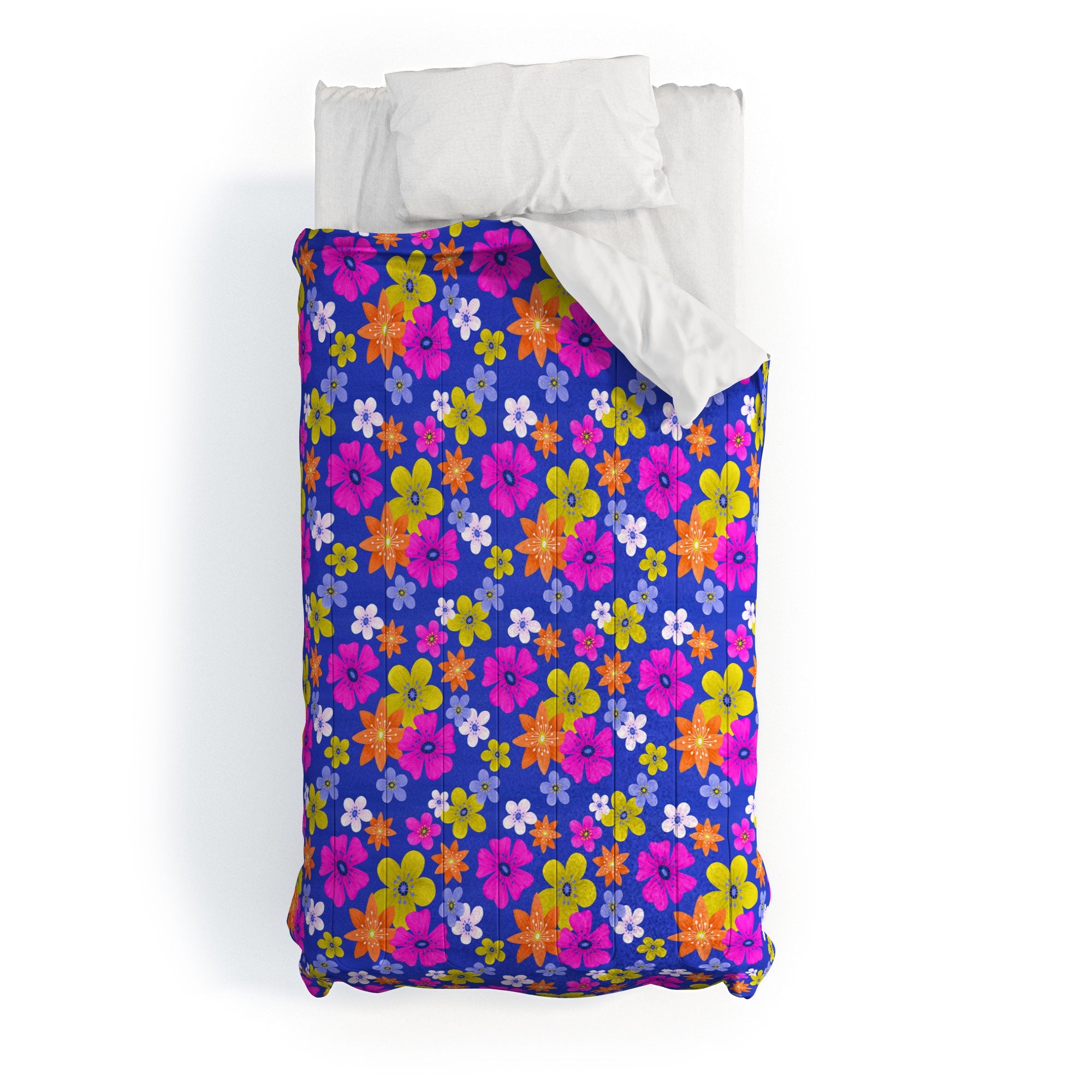 Seta Zakian Floral blue pattern Comforter