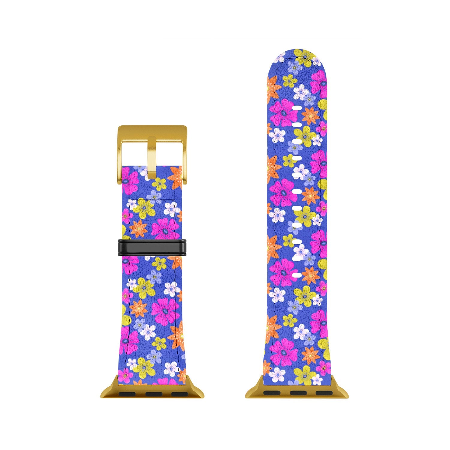 Seta Zakian Floral blue pattern Apple Watch Band