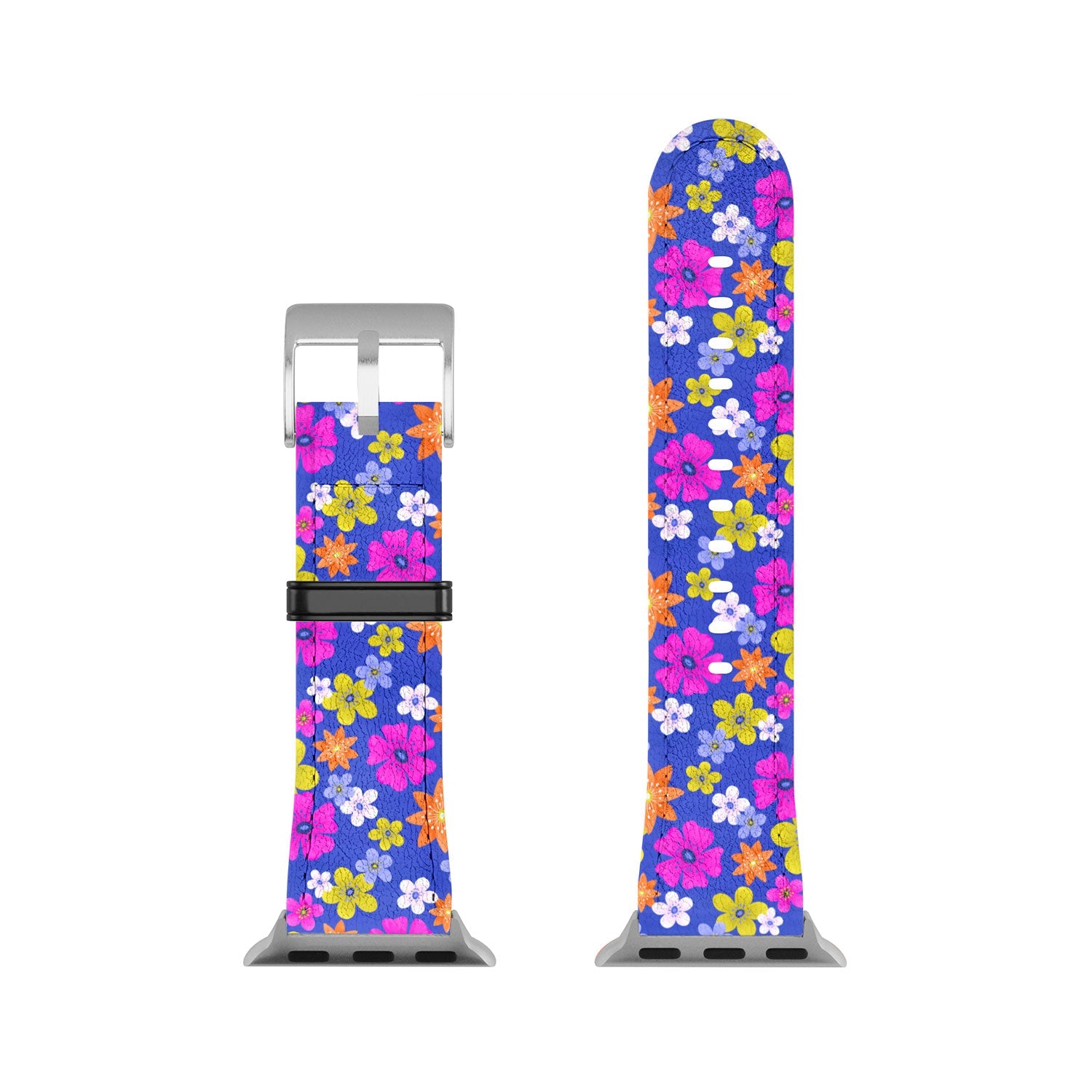 Seta Zakian Floral blue pattern Apple Watch Band