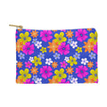 Seta Zakian Floral blue pattern Pouch