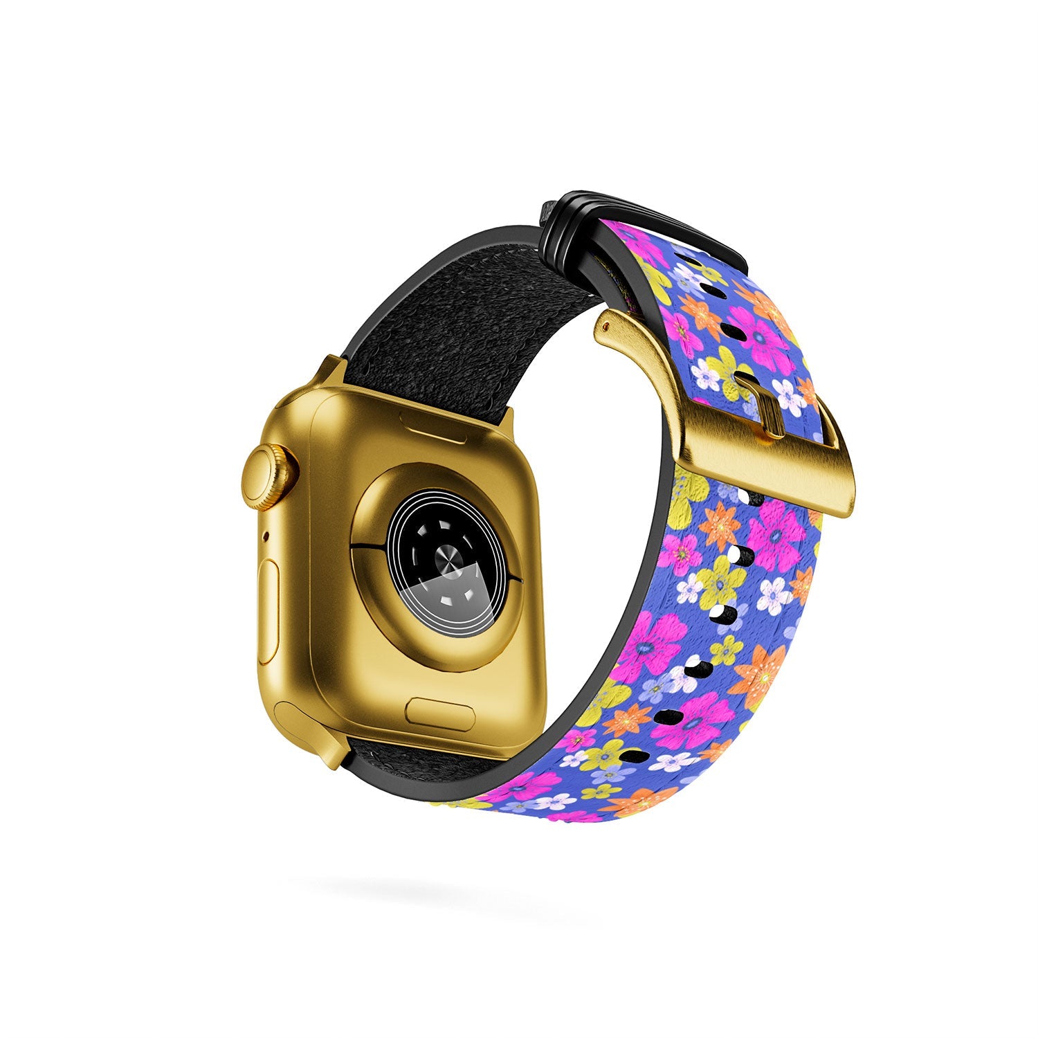 Seta Zakian Floral blue pattern Apple Watch Band