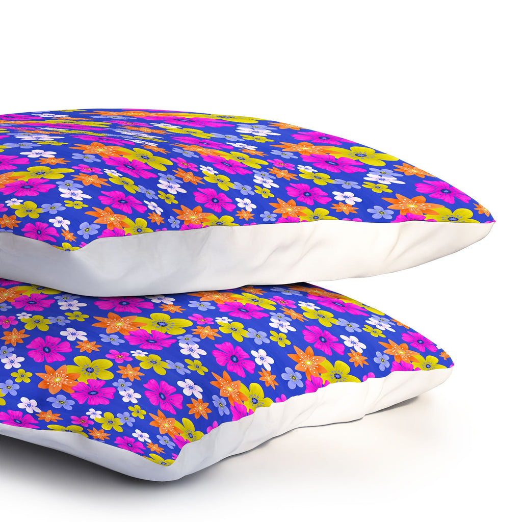 Seta Zakian Floral blue pattern Pillow Shams