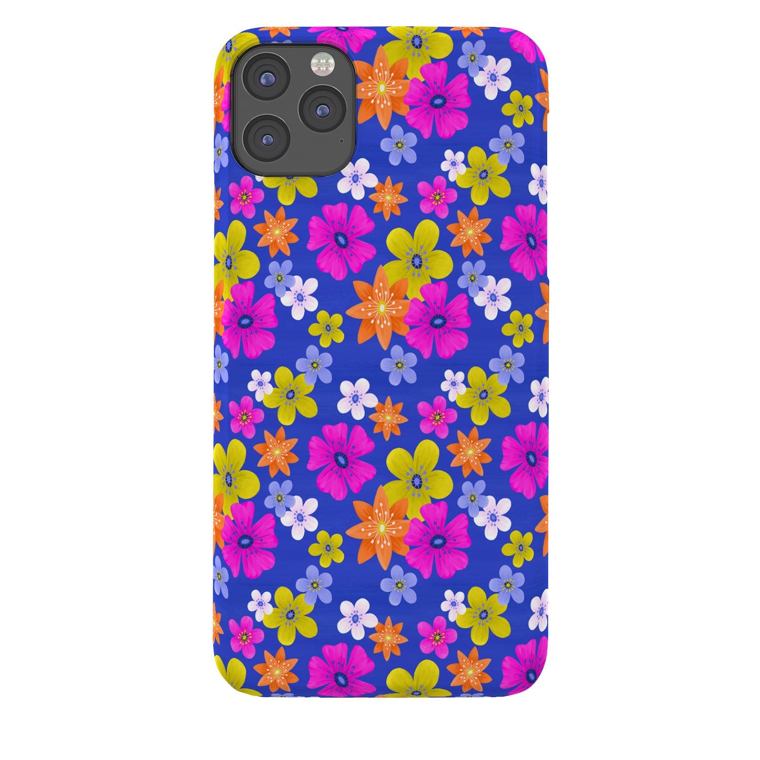 Seta Zakian Floral blue pattern Phone Case