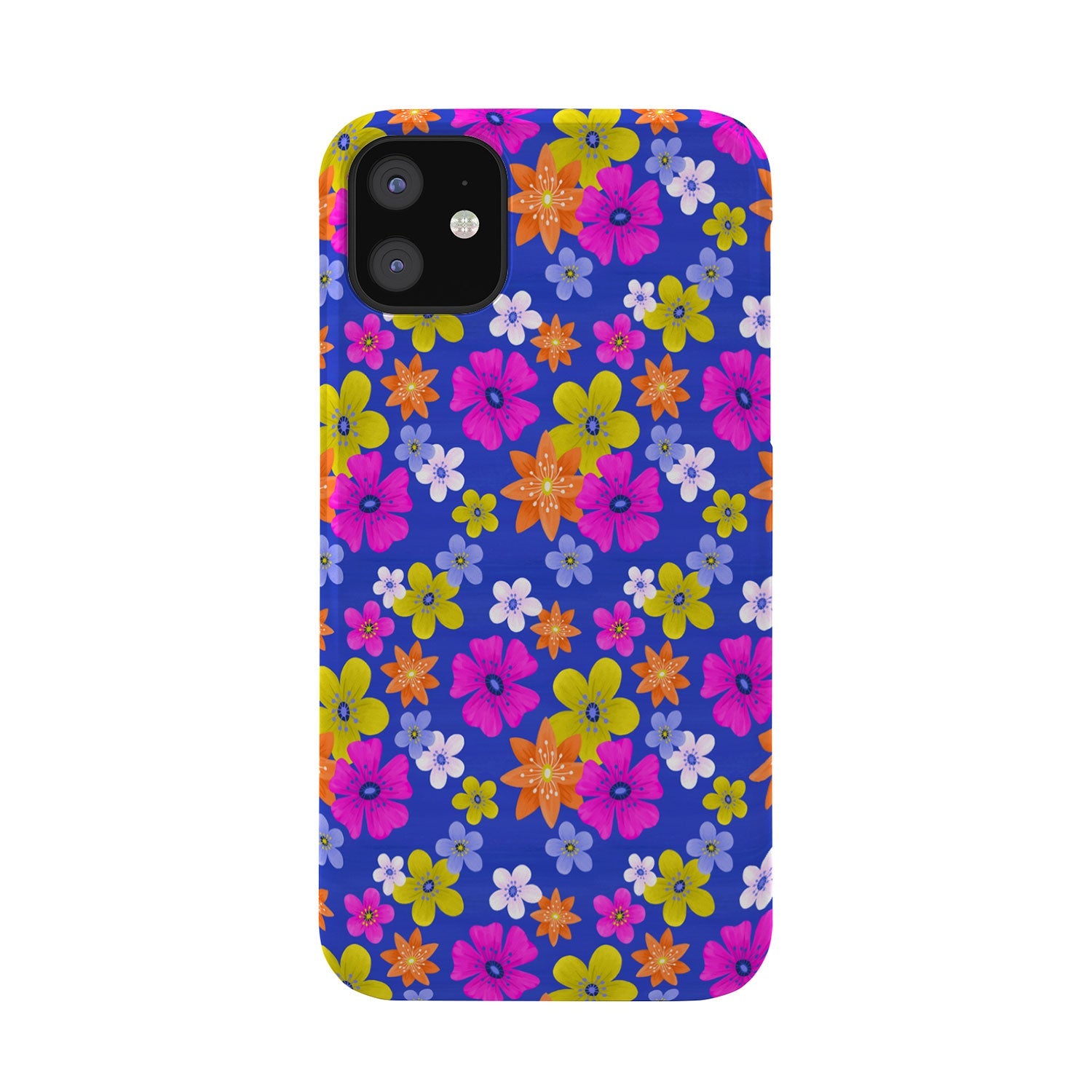 Seta Zakian Floral blue pattern Phone Case